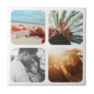 Carreau Tuile de mur 4 Modèles photo arrondi à la maison