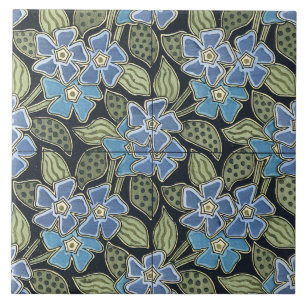 Carreau Tuile de myosotis