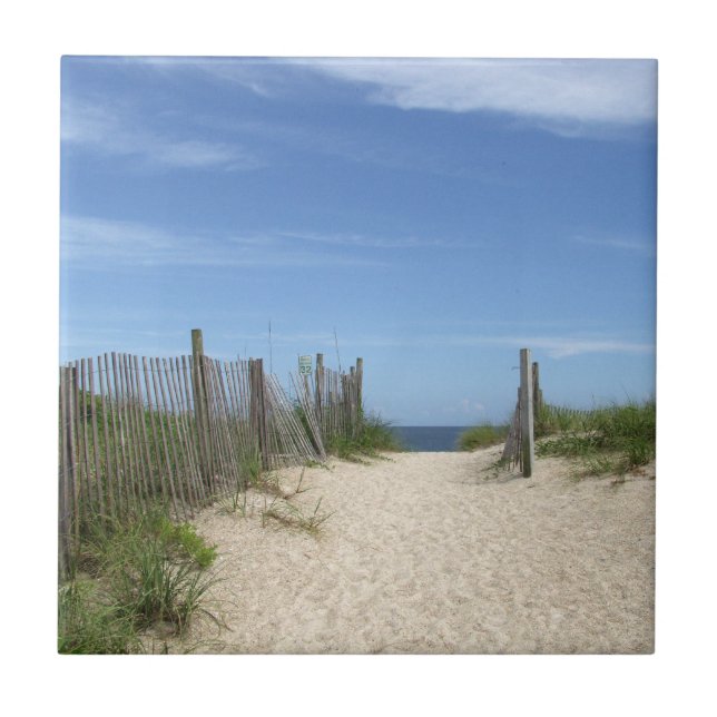Carreau Tuile de plage de Wrightsville de l'accès public (Devant)