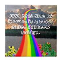 Tuile de pont en arc-en-ciel