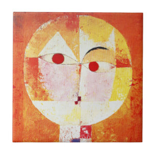 Carreau Tuile de Senecio de Paul Klee