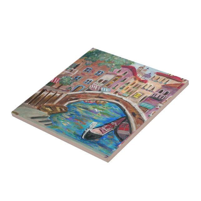 Carreau Tuile de Venise, Italie (Côté)