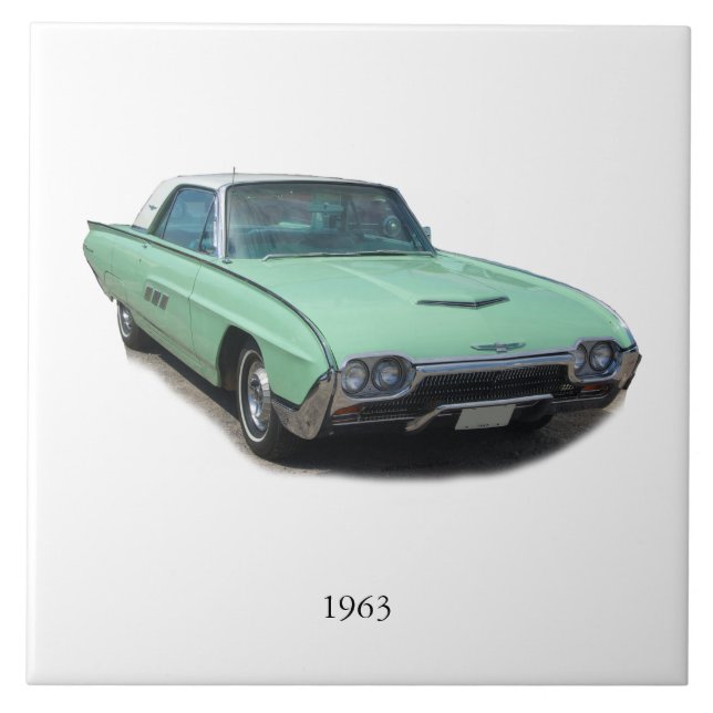 Carreau Tuile de voiture classique 1963 (Devant)
