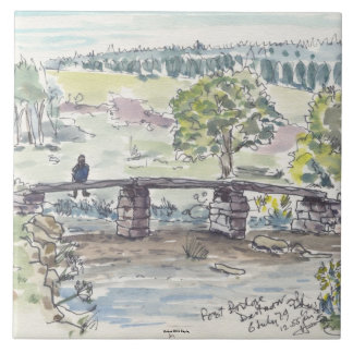 Carreau Tuile décorative de contemplation