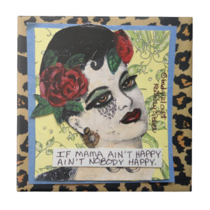 Carreau Tuile/dessous de verre/trivet