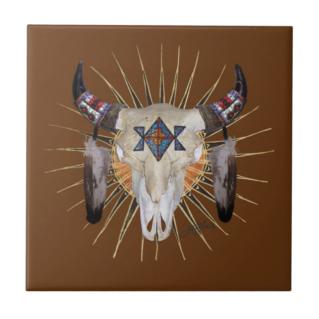 Carreau Tuile d'étoile de Buffalo (Devant)