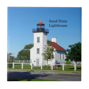 Carreau Tuile du phare de Sand Point