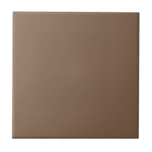 Carreau Tuile en céramique Brown au chocolat solide 4