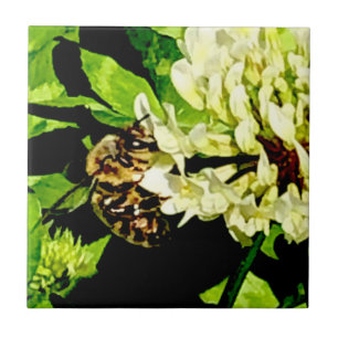 Carreau Tuile en céramique Bumble Bee
