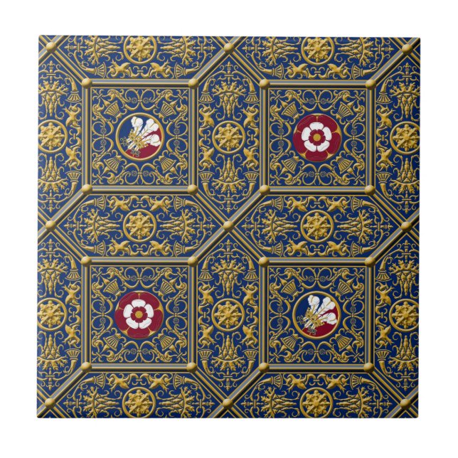 Carreau Tuile en céramique de Hampton Court (Devant)