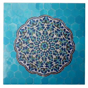 Carreau Tuile en céramique de photo de mosaïque islamiqu