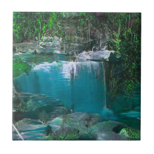 Carreau Tuile en céramique Kentucky Waterfall 4,25 x 4,25