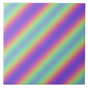 Carreau Tuile en céramique Neon Glow Rainbow