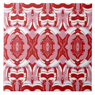 Carreau Tuile motif moderne multicolore classique