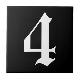 Carreau Tuile numérique gothique