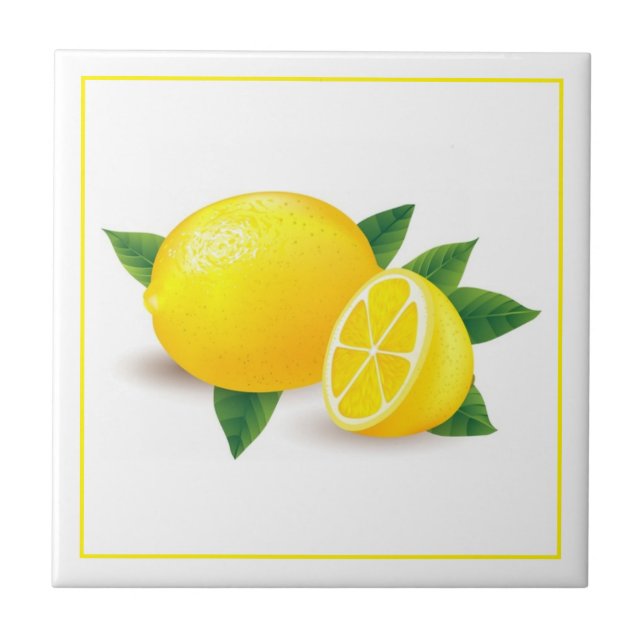 Carreau Tuile Trivet-Lemons (Devant)