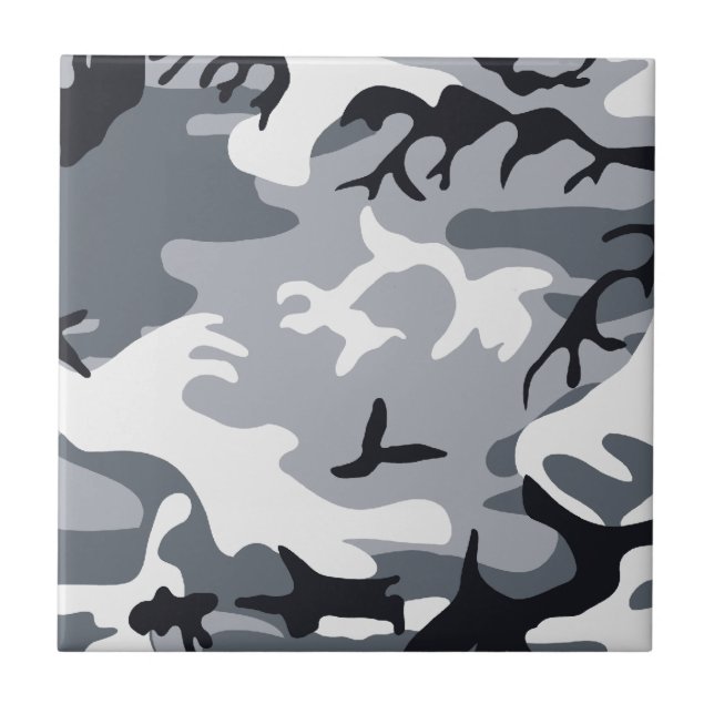 Carreau Tuile urbaine de camouflage (Devant)