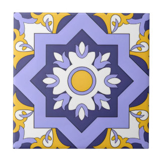 Carreau tuiles à motifs floraux modernes portugais
