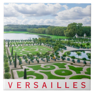 Carreau Tuiles en céramique des jardins du château de Vers