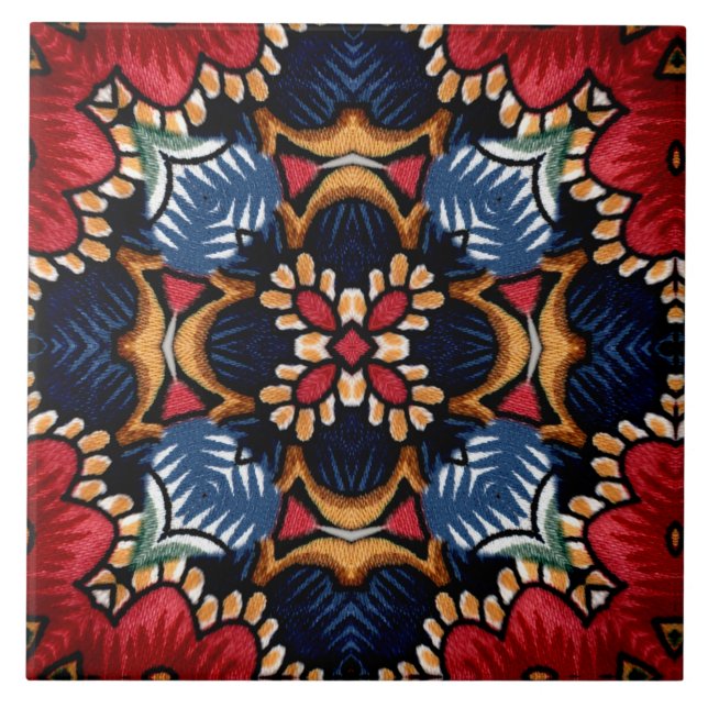 Carreau Tuiles la majolique/à Talavera italiens décoratifs (Devant)