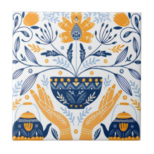 Carreau tuiles suédoises vintages