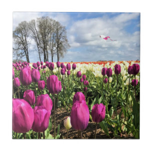 Carreau Tulip Field with Kite