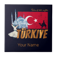 Türkiye Istanbul Pavillon Vintage Turquie Souvenir