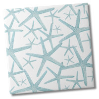 Turquoise Blue Nautical Beach Motif