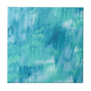 Carreau Turquoise Turquoise Abstrait