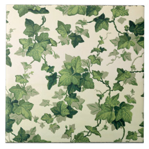 Carreau Twisting Ivy Feuille Motif