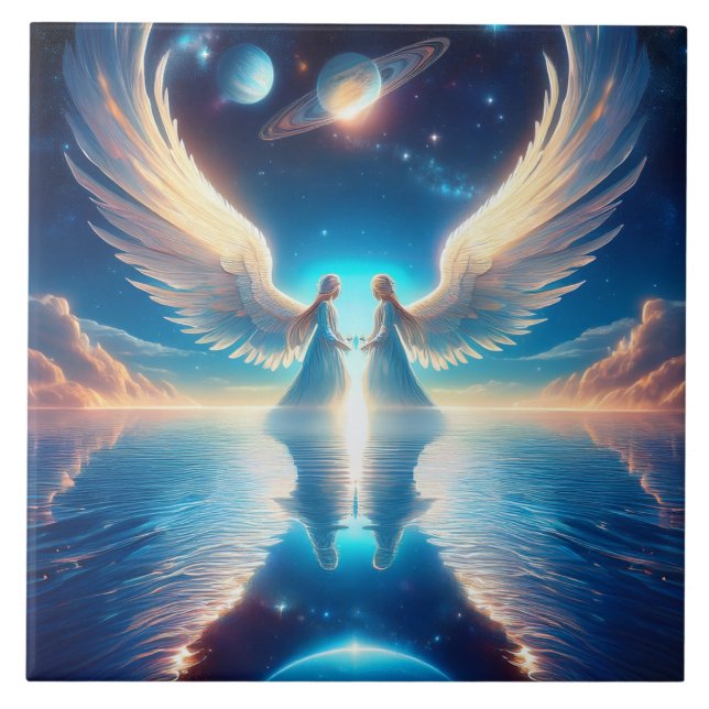 Carreau Two Angels (Devant)