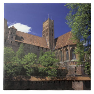 Carreau UE, Pologne, Poméranie, Malbork. La plus grande d