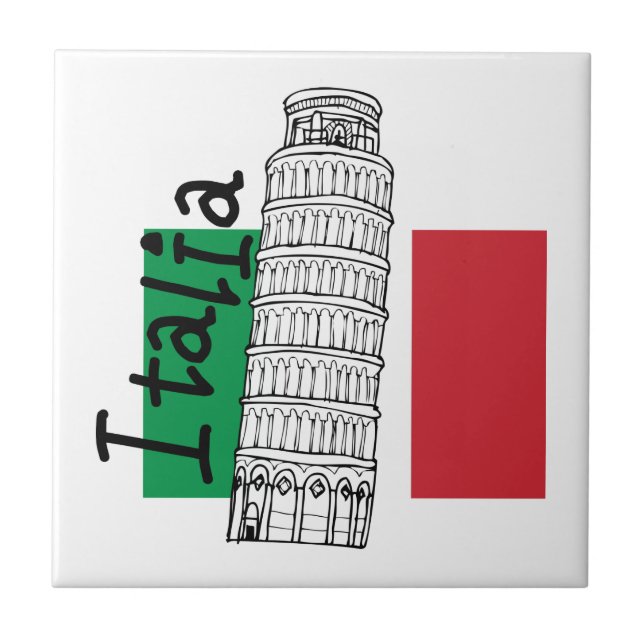 Carreau Un contact de l'Italie (Devant)