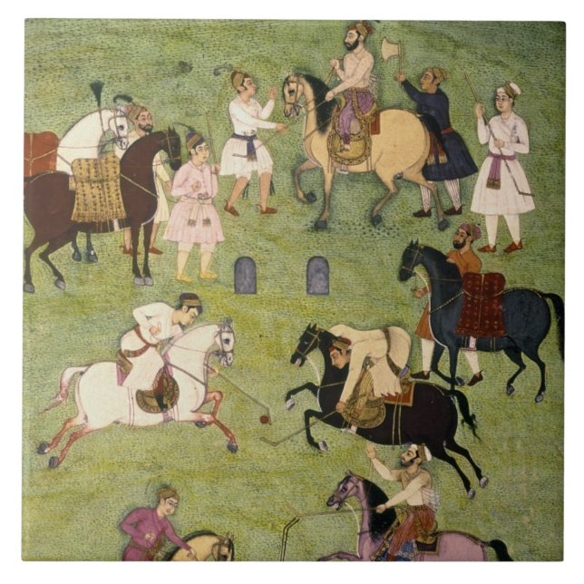 Carreau Un jeu de polo, du grand album de Clive (Devant)