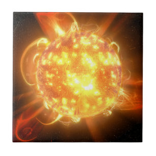 Carreau Un jeune nain rouge