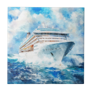Carreau Une croisière d'été
