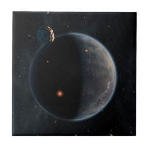 Carreau Une Planète Comme La Terre Riche En Carbone Et Sèc