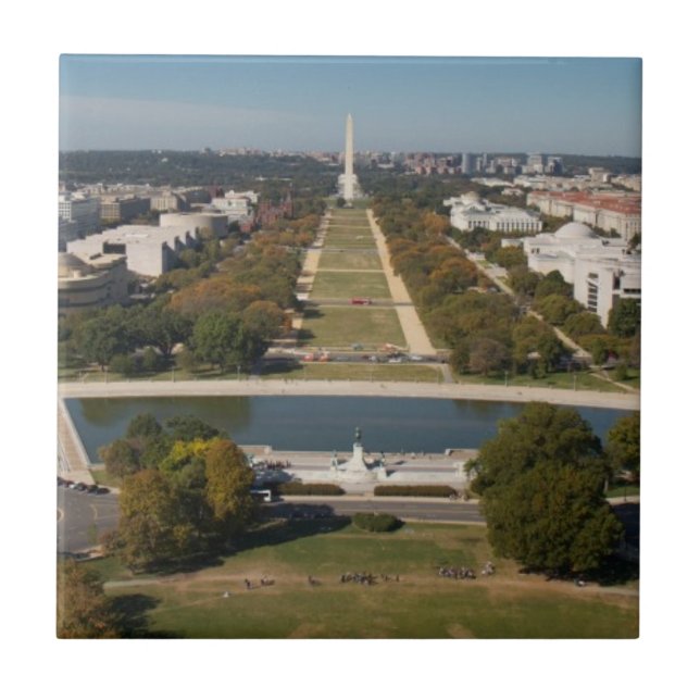Carreau Une vue de paysage de Washington DC (Devant)