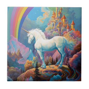 Carreau Unicorn Imaginaire Art