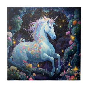 Carreau Unicorn Imaginaire Art