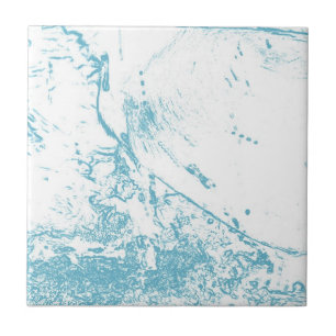 Carreau Vagues bleues