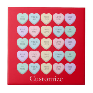 Carreau Valentine Candy Hearts Thunder_Cove