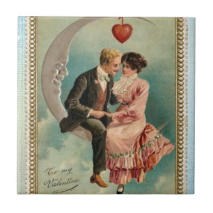 Carreau valentines victoriennes