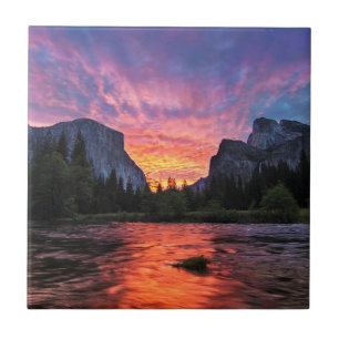 Carreau Vallée vibrante du ciel   Yosemite