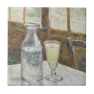 Carreau Van Gogh Classique Café Parisien Absinthe Art