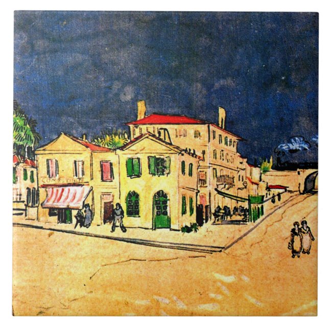 Carreau Van Gogh - La Maison Jaune (Devant)