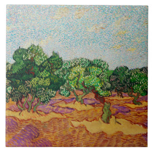 Carreau Van Gogh - Oliviers,