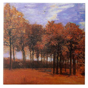 Carreau Van Gogh - Paysage d'automne