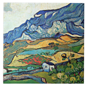 Carreau Van Gogh - Paysage des Alpilles,