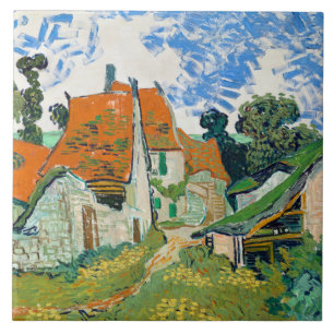 Carreau Van Gogh - Rue à Auvers - sur Oise Céramique Til